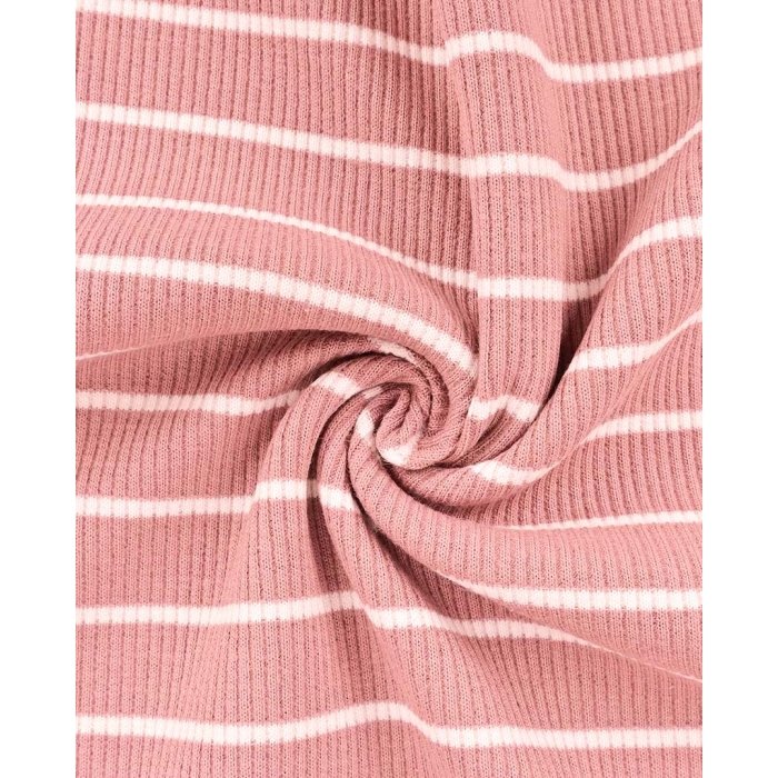 Rib jersey yarn dyed stripe small 5283