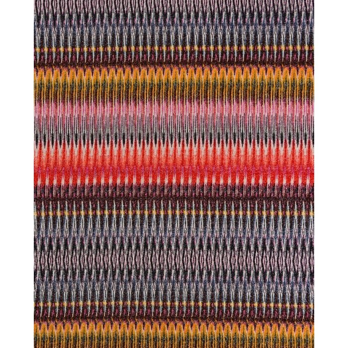 Chevron lurex flamed 5401