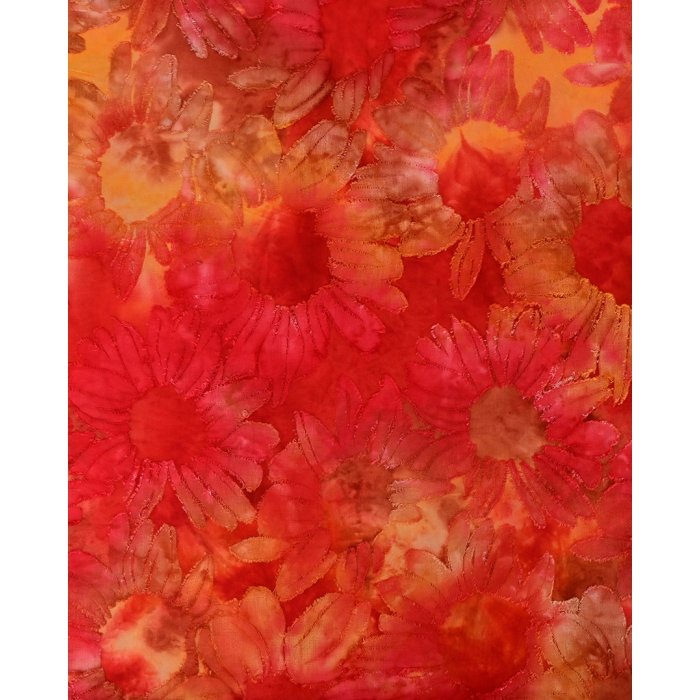 Burn-out tie dye flower 5520
