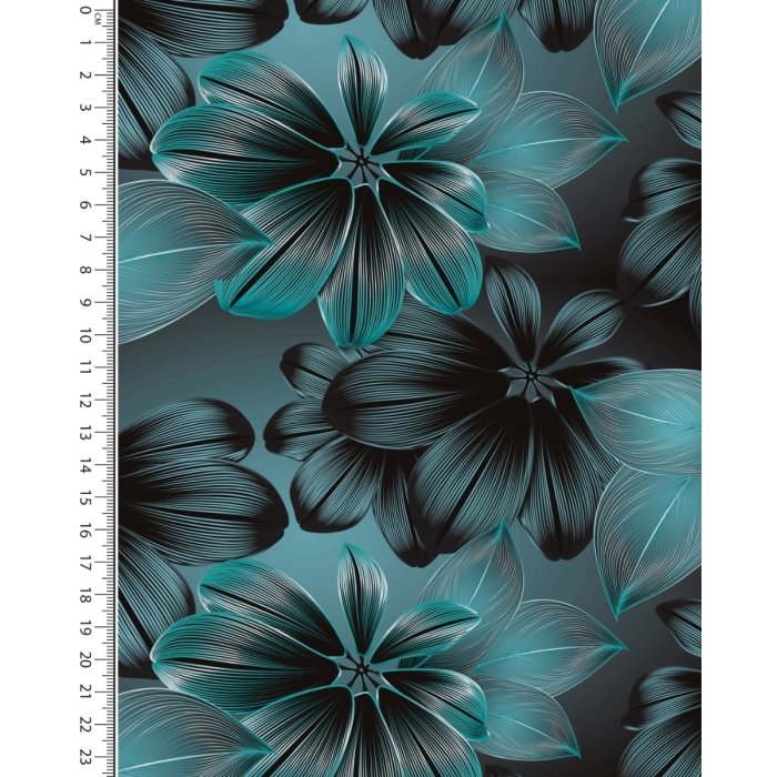 Alpensweat Digital Stylez Metallic Flower 5619