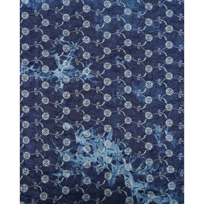 Crincle Jeans Flowers 6104