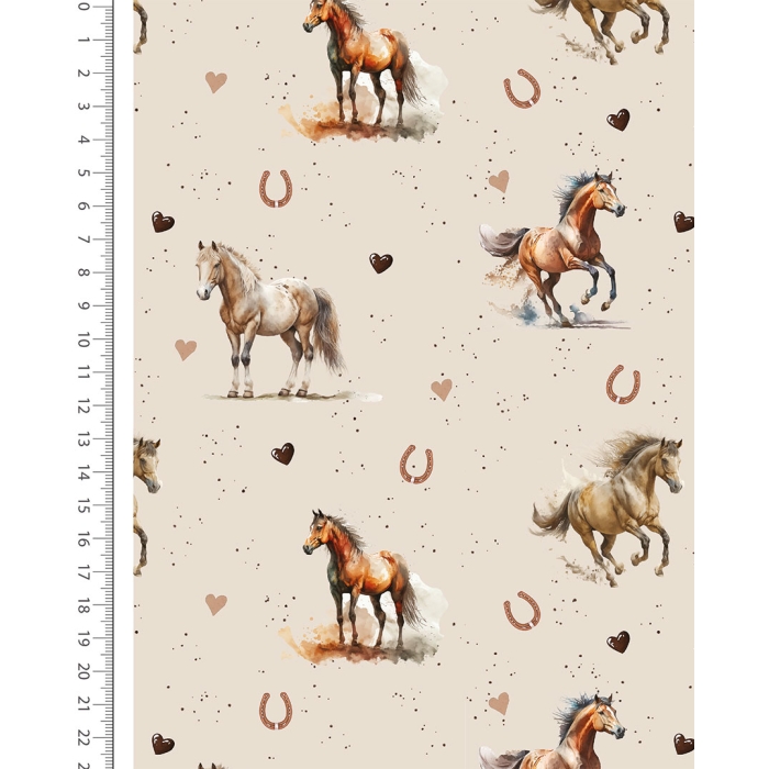 Jersey Digital Horse Love 6151