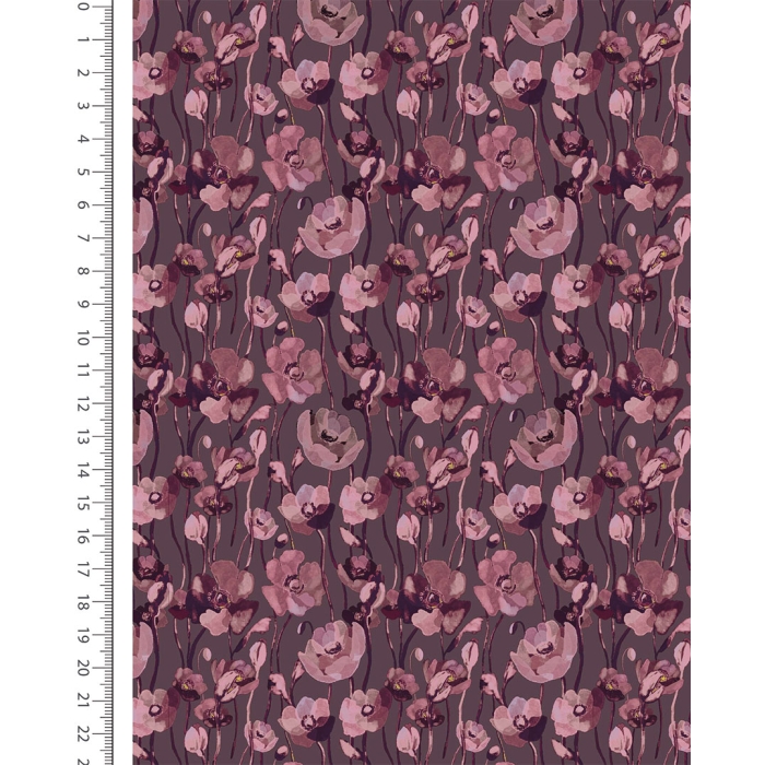 Jersey Digital Midnight Flora 6161