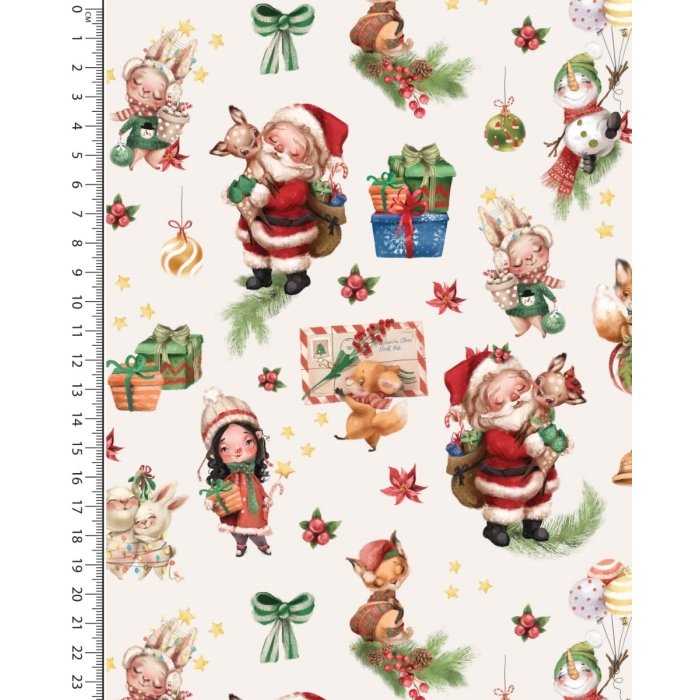 Jersey Digital Christmas Animals 5890