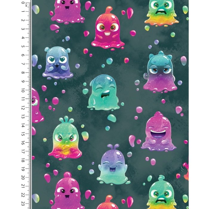 Alpen Fleece Digital Funny Drops 5853