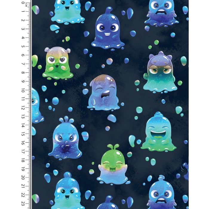 Alpen Fleece Digital Funny Drops 5853