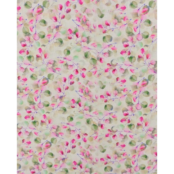 Poplin Digitaal Eucapyptus 5829