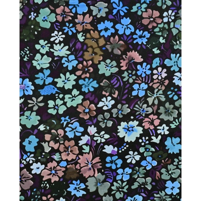 Bamboo Jersey Digital Little Flower 5881