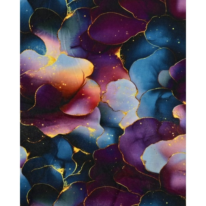 Bamboo Jersey Digital Gold Fantasy 5879