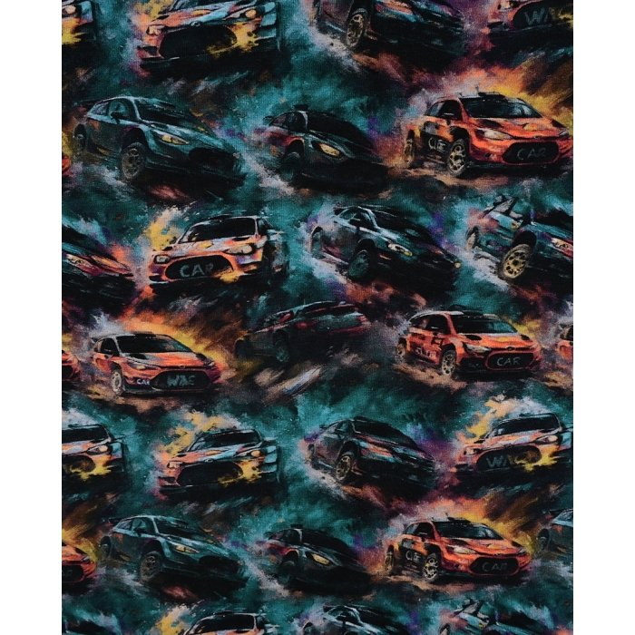 Jersey Digital Painted Cars 5936