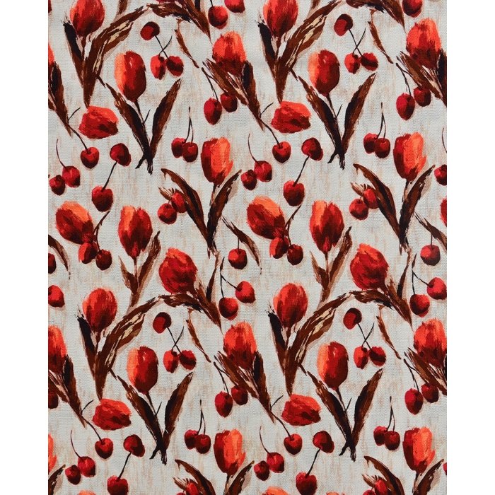 Viscose Crepe Flower 5963