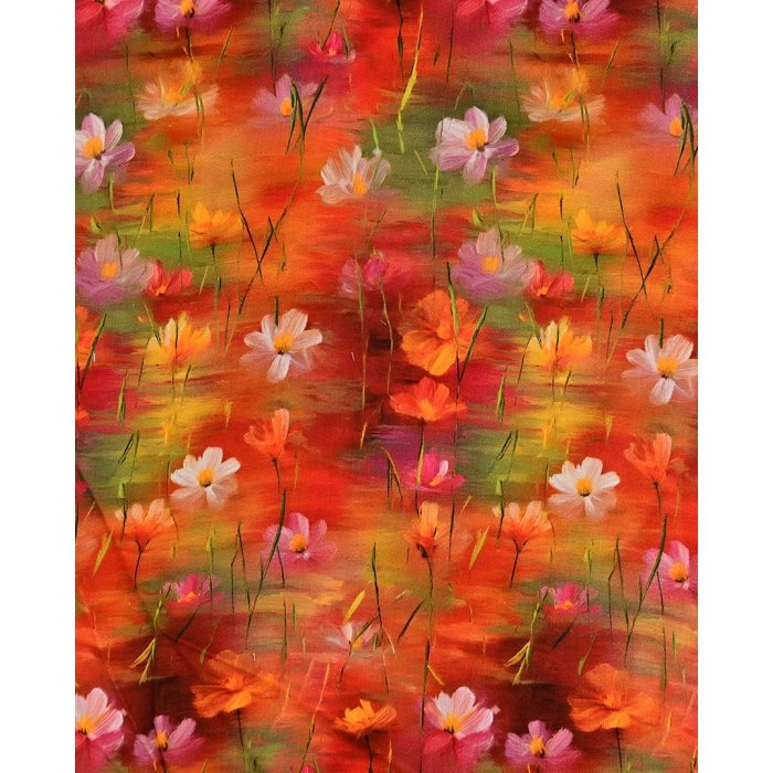 Viscose Charly Digital Flower 5984