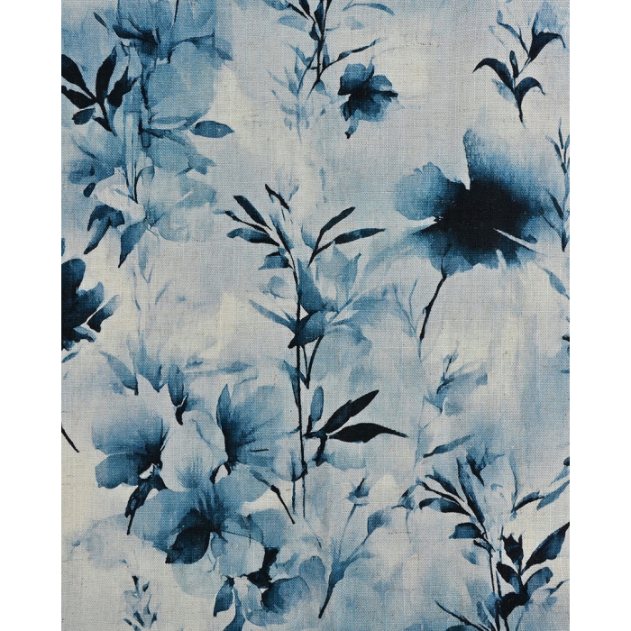 Viscose Linen Digital Leaves 6062