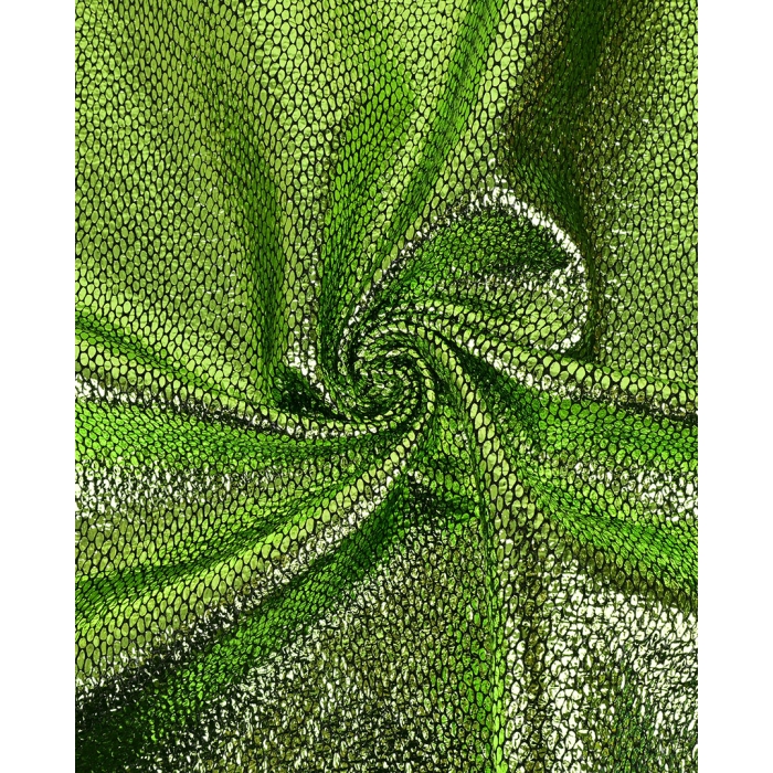 Metallic foiled fabric 9405