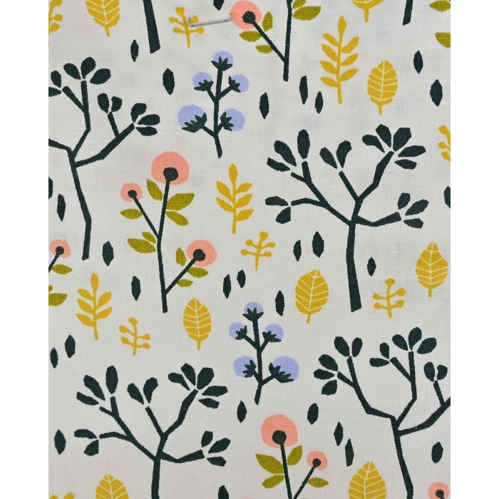 Poplin Organic Floral 90093