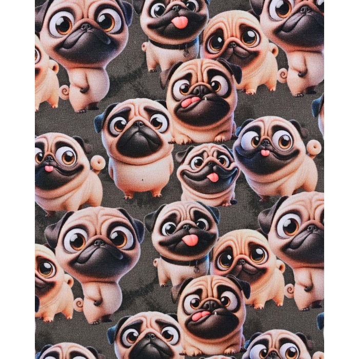 Sweat Digital Happy Pugs 6148