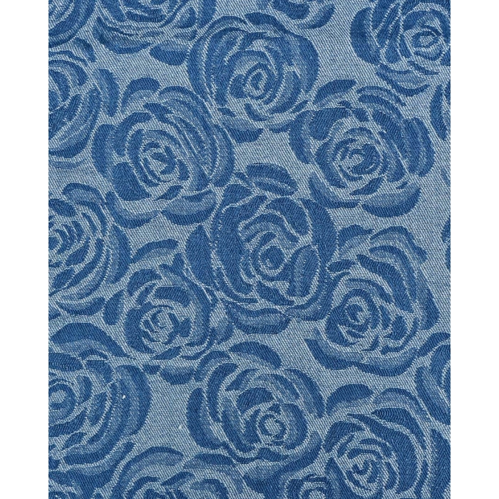 Denim Jacquard Roses 6223