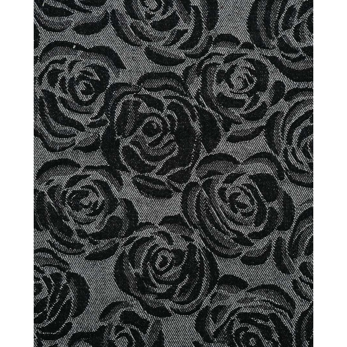 Denim Jacquard Roses 6223