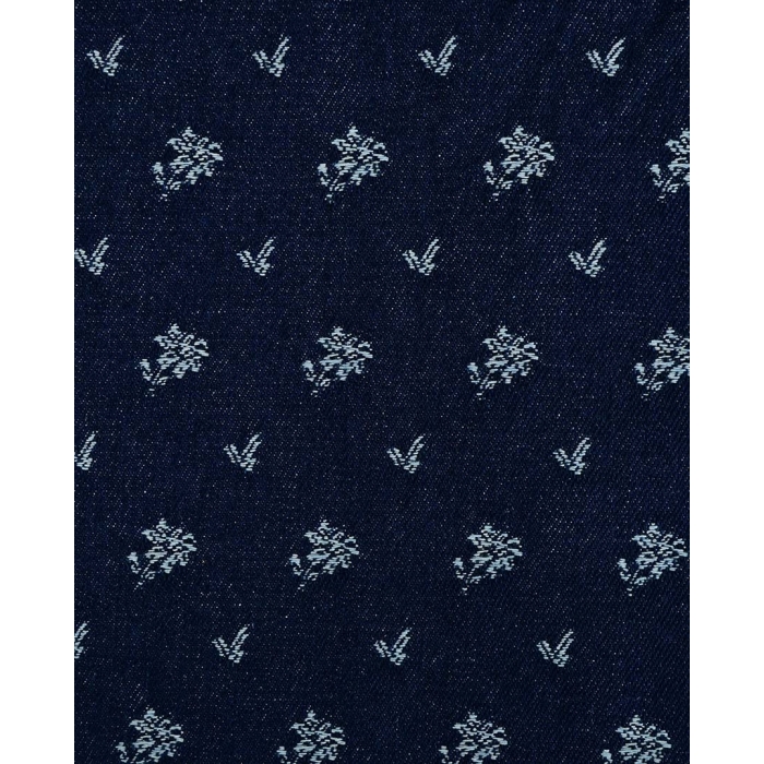 Denim Jacquard Little Flower 6229