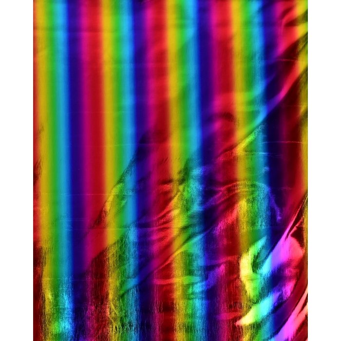 Rainbow stripes foil 5657