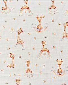 Hydrofile Cotton Little Check Digital Giraffe 5495