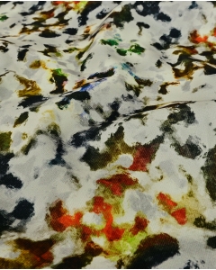 Stretch Corduroy Paint Splatters 6105