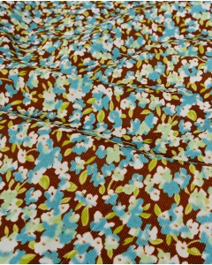 Stretch Corduroy Little Flowers 6106