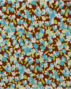 Stretch Corduroy Little Flowers 6106