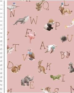 Flannel Digital Animal Alphabet 6132