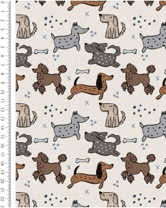 Alpen Fleece Digital Pack of Dogs 6142