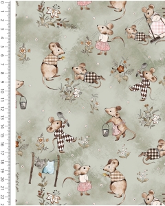 Alpen Fleece Digital Little Mice 6139