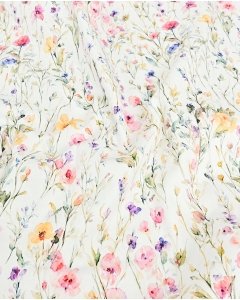 Cotton Stretch Satin Flower 5980