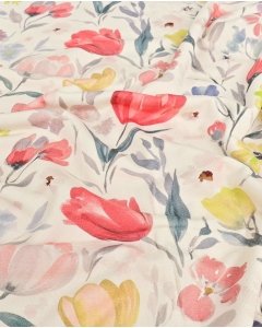 Bamboo Jersey Digital Flowers 5950