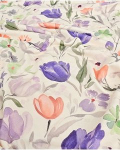 Bamboo Jersey Digital Flowers 5950