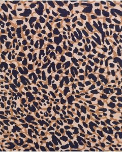 Viscose Poplin Leopard 5968