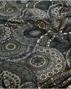Bamboo Jersey Digital Mandala 5953