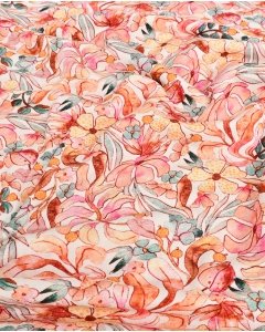 Bamboo Jersey Digital Fantasy Flower 5951