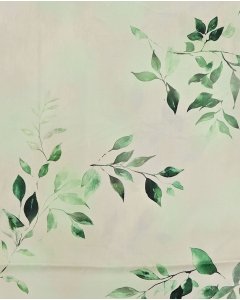 Poplin Stretch Leaves 5974