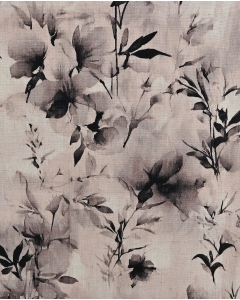Viscose Linen Digital Leaves 6062