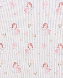 Rib Jersey Digital Fairy Peach 5958