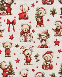 Jersey Digital Christmas Bear 6124