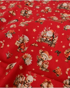 Poplin Digital Cute Christmas 6128