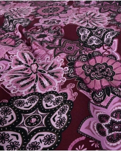 French Terry Brushed Digital Fantasy Mandala 6171