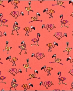 Poplin Flamingo 90018