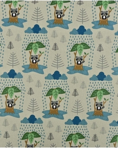 Poplin Raccoon 90039