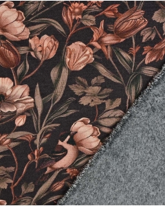 Alpen Fleece Digital Romantic Flower 6135