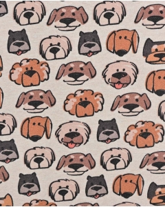 Alpen Fleece Digital Cute Dogs 6143