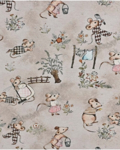 Alpen Fleece Digital Little Mice 6139