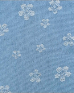 Denim Jacquard Flowers 6225