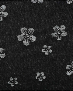 Denim Jacquard Flowers 6225